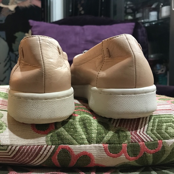 Eileen Fisher pink leather drawstring shoes size 5 - Picture 5 of 5